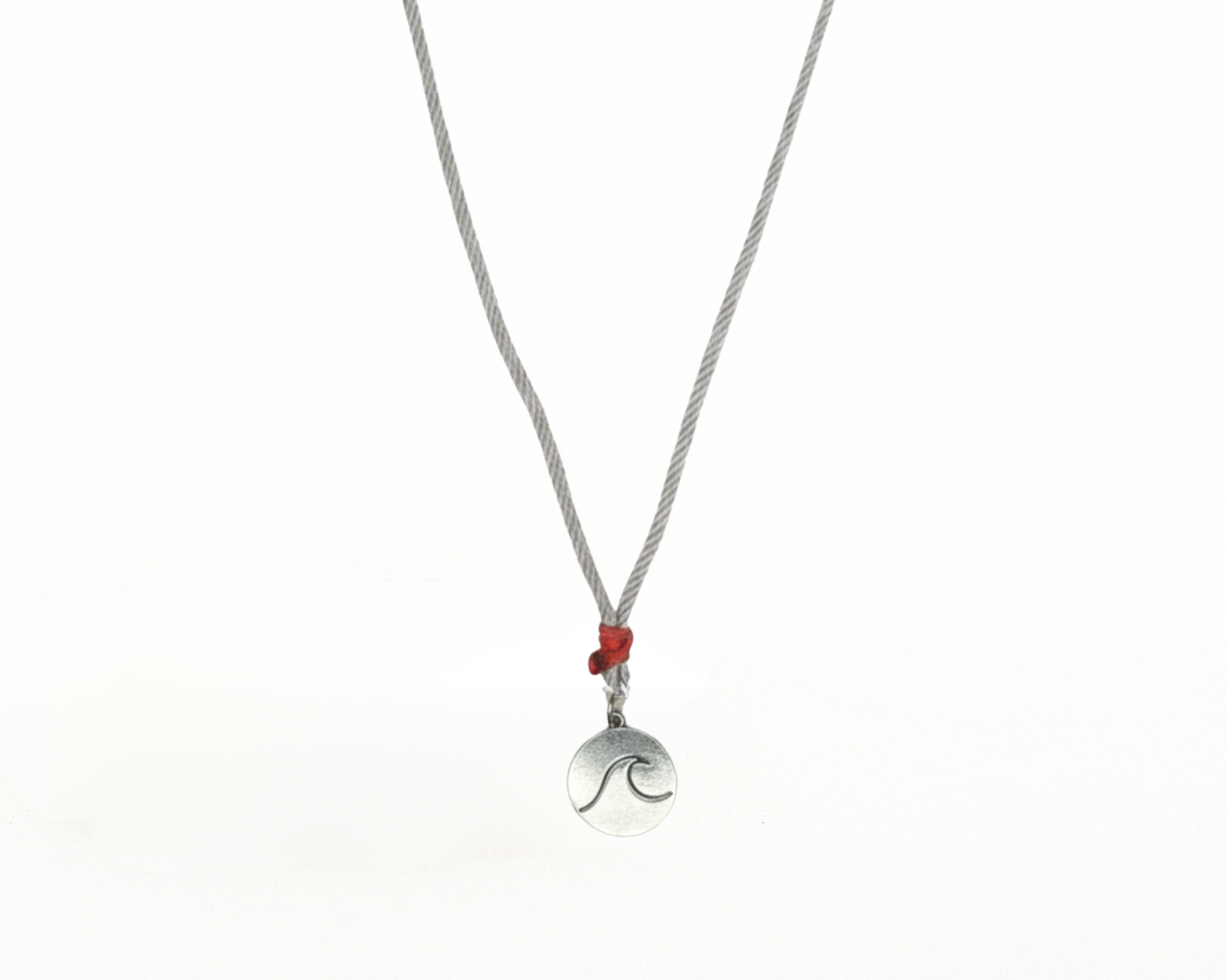 Wave Spirit Necklace (Gray)