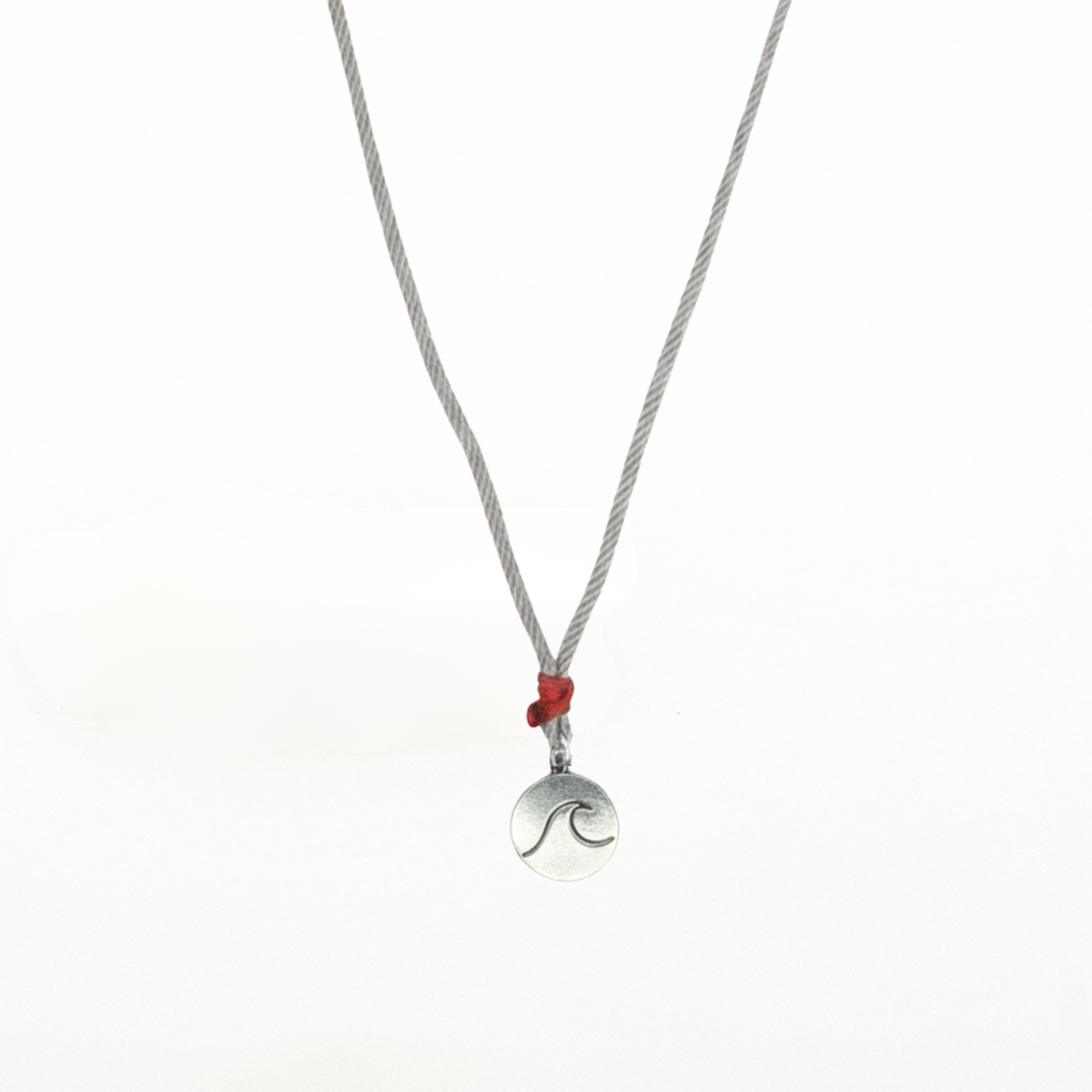 Wave Spirit Necklace (Gray)