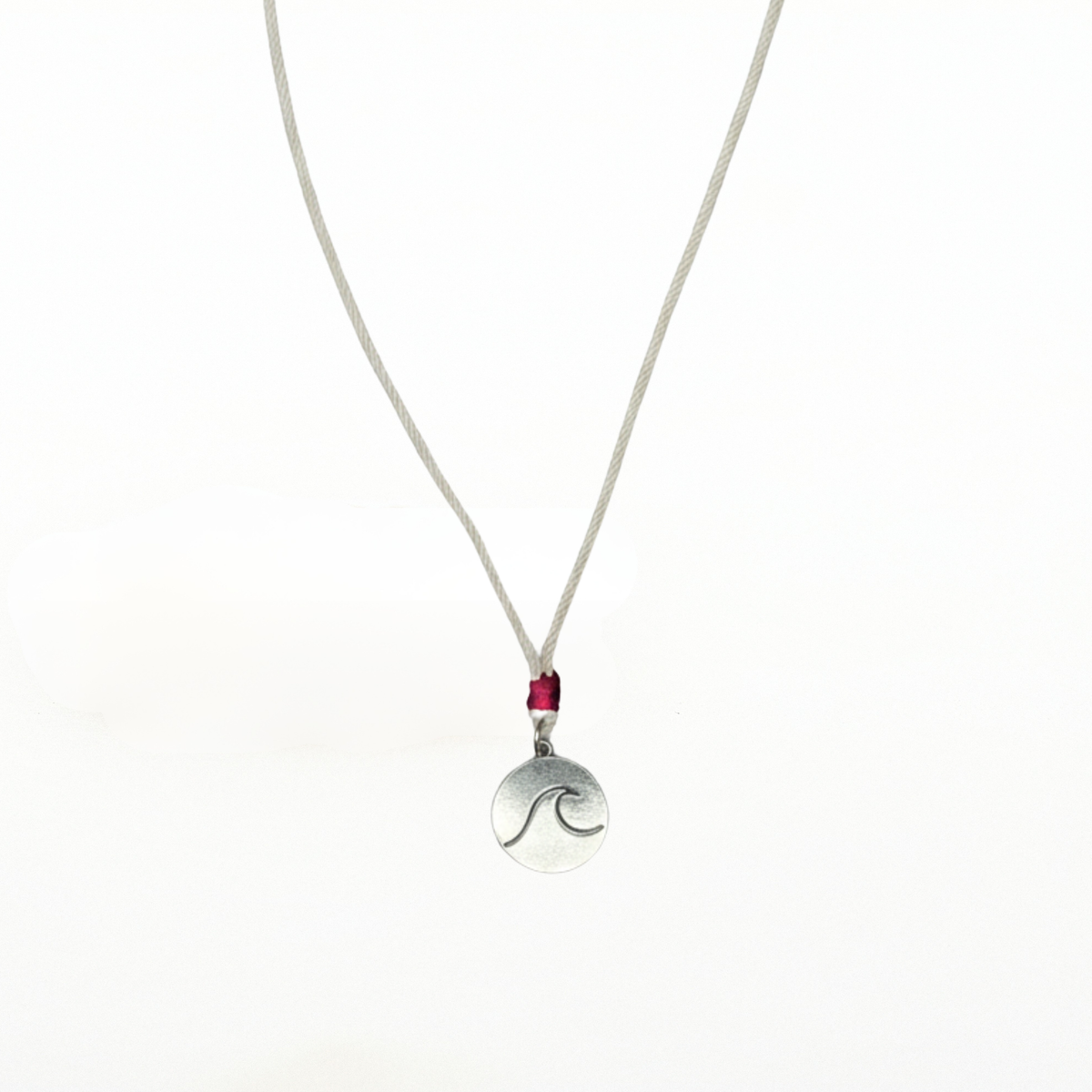 Wave Spirit Necklace (White)