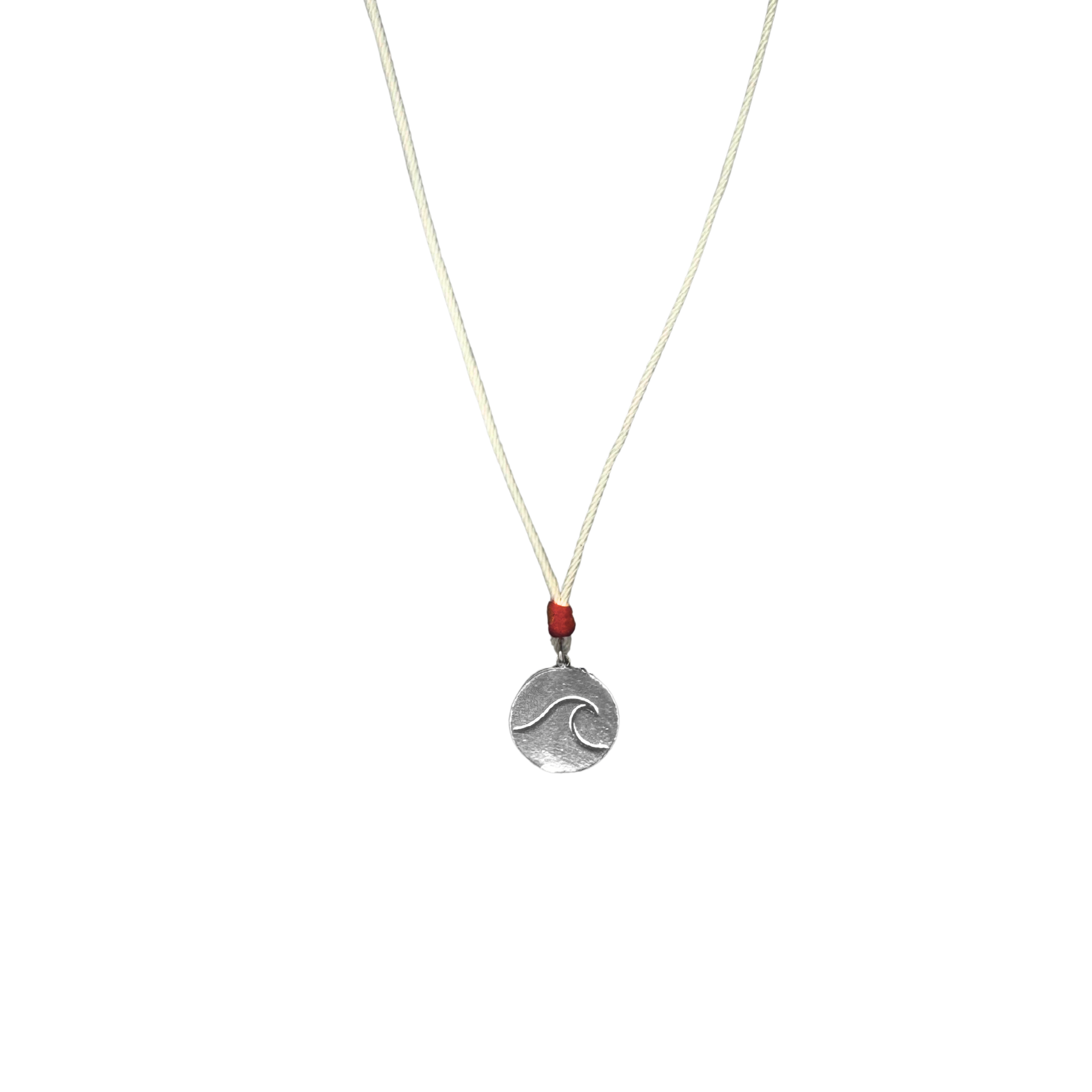 Wave Spirit Necklace (White)