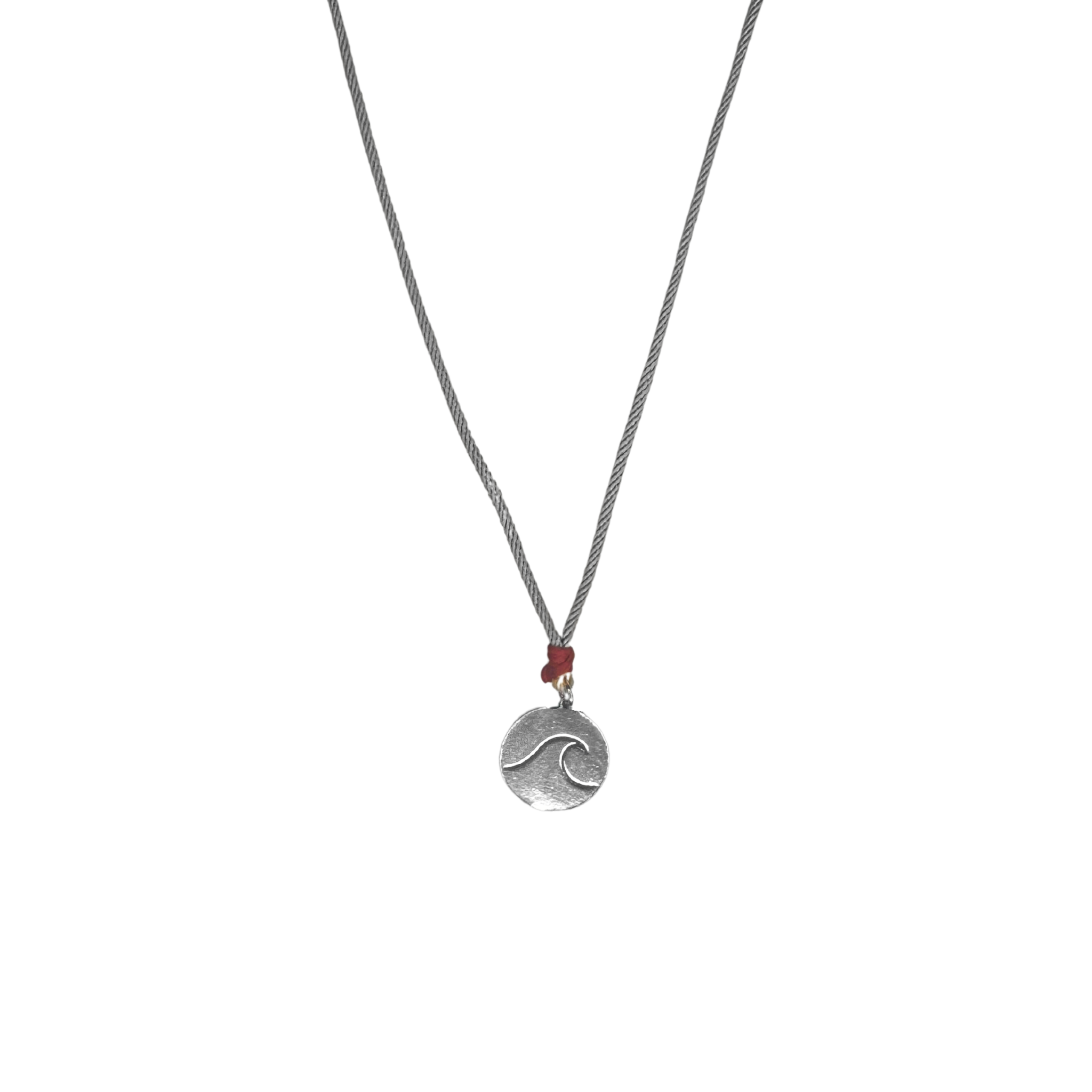 Wave Spirit Necklace (Gray)