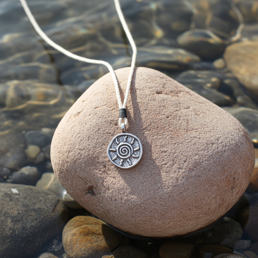 Sunborn Necklace (White)